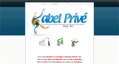 Desktop Screenshot of label-prive.biz