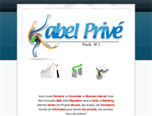 Tablet Screenshot of label-prive.biz
